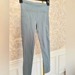 Athleta Gray High Rise Leggings